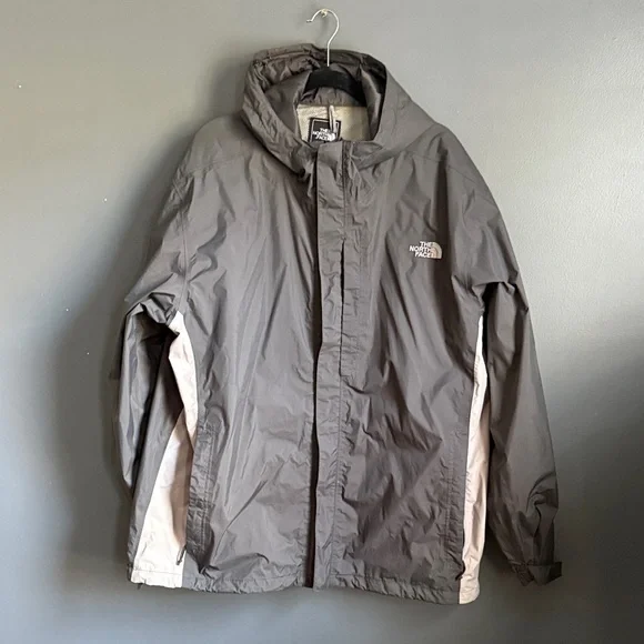 The North Face Men's Gray Rain Jacket - Picture 1 of 4